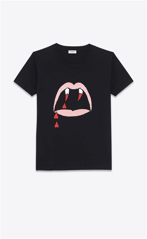 ysl blood luster t shirt replica|Tops .